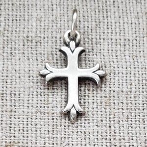 James Avery Sterling Silver Fleuree Cross Charm